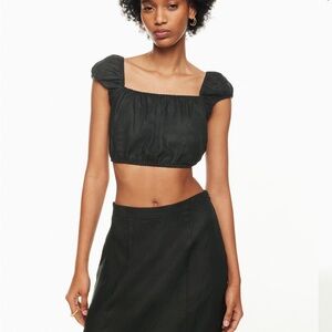 NWT Wilfred Linen Ethereal Top